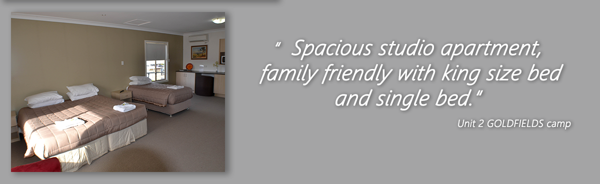 Goldfields Camp Unit 2 Cover