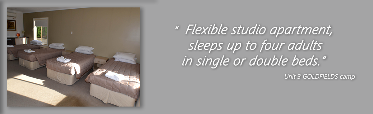 Goldfields Camp Unit 3 Cover